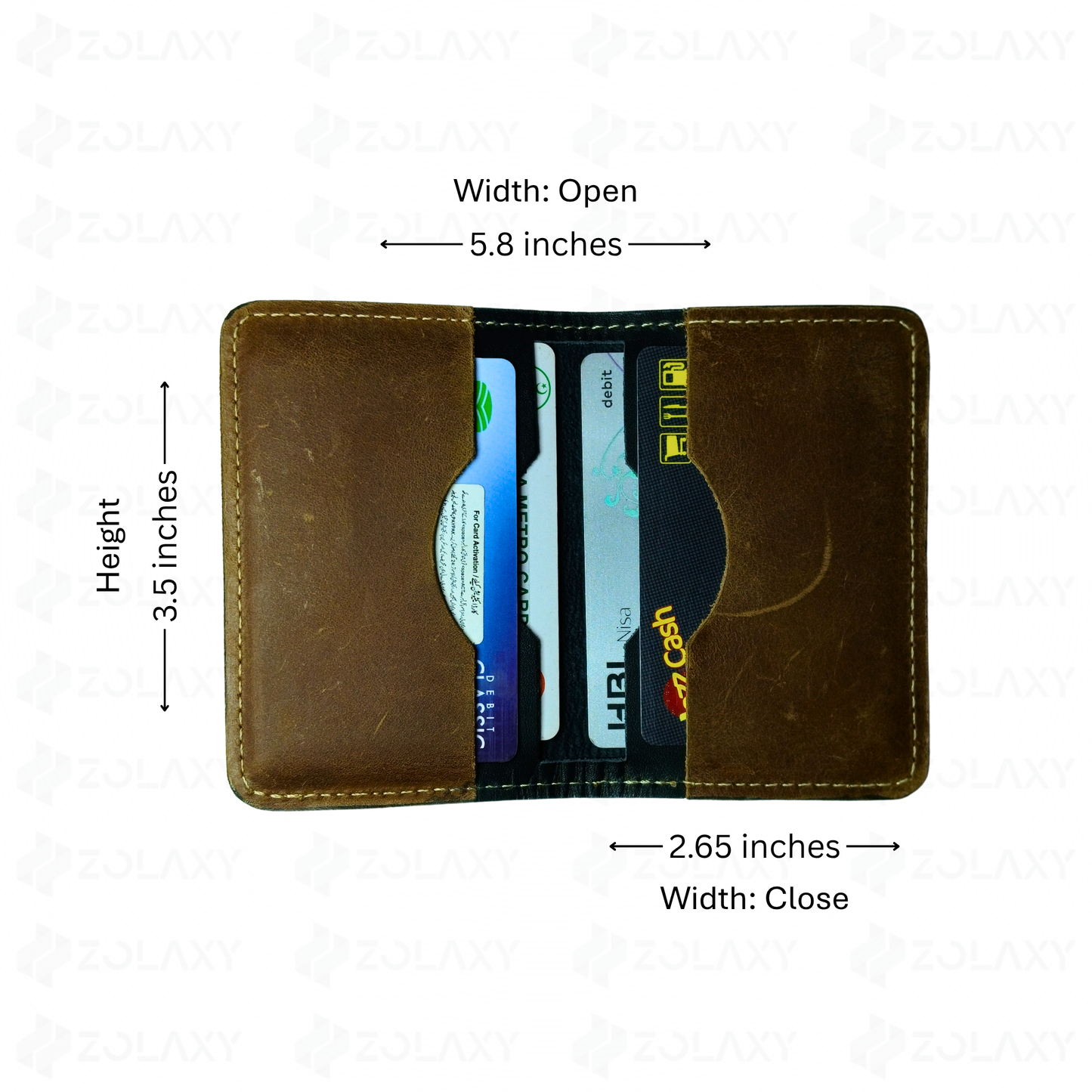 Multi-Use Card Holder – Compact Leather Wallet for Men (Pakistan in Made)