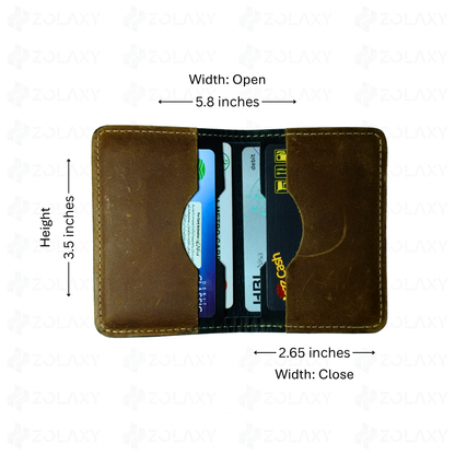Multi-Use Card Holder – Compact Leather Wallet for Men (Pakistan in Made)